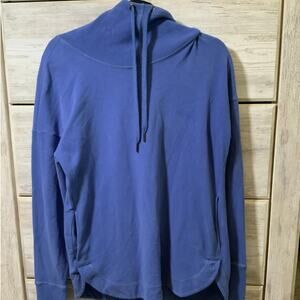 Sweaty Betty London Purple Cowl Neck Hoodie - Size Small